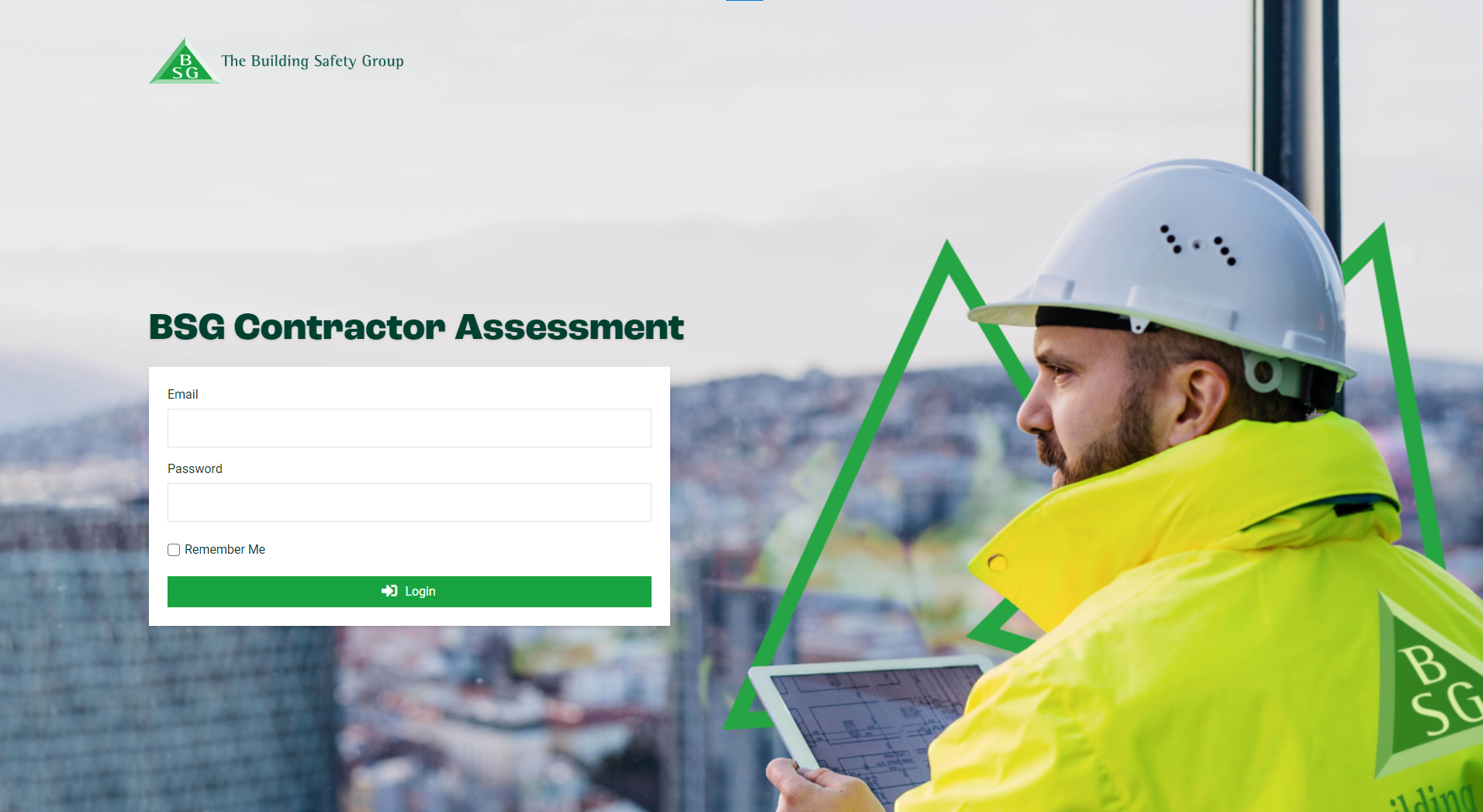 BSG Contractor Assessment Service